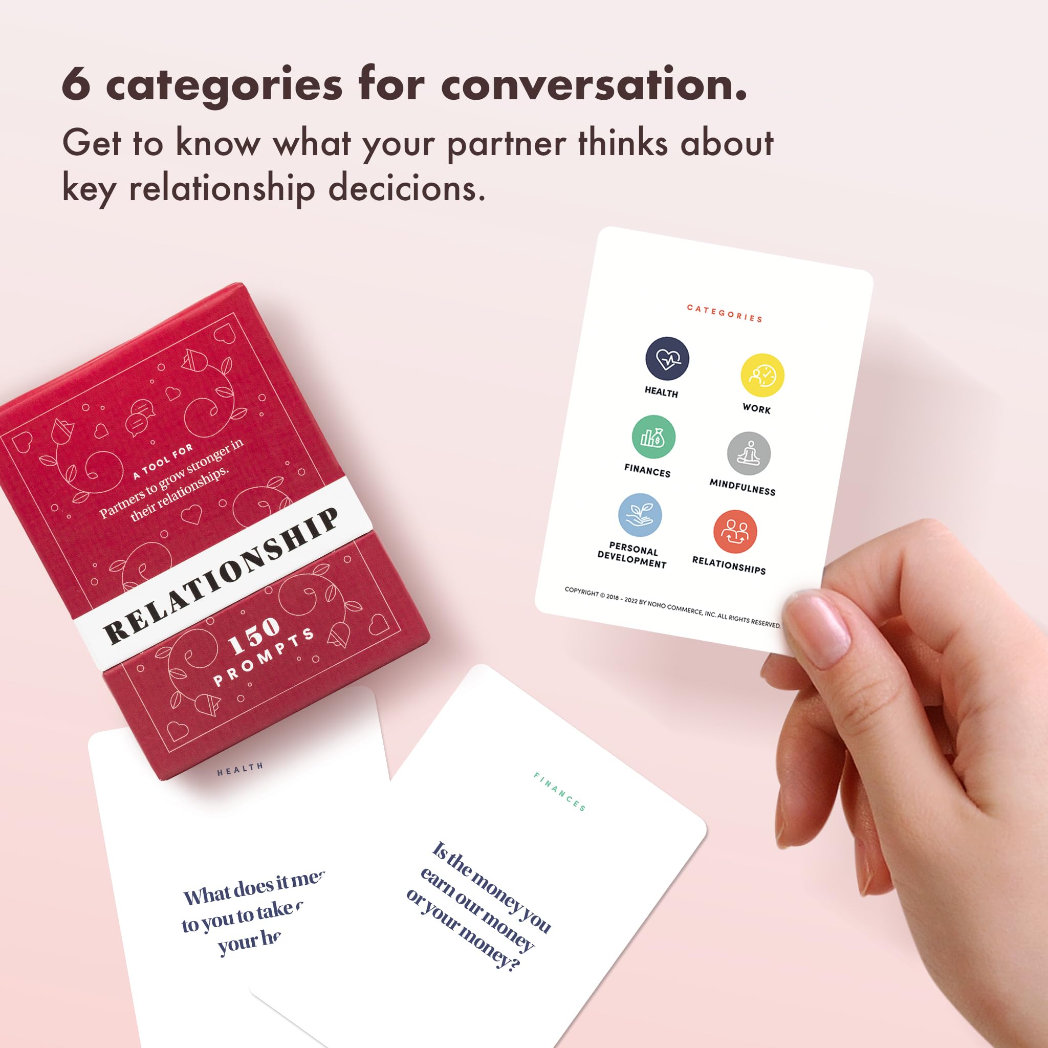 Foto 7 pulgar | Juego De Cartas Bestself Relationship Deck 150 Instrucciones De Discusión - Venta Internacional.