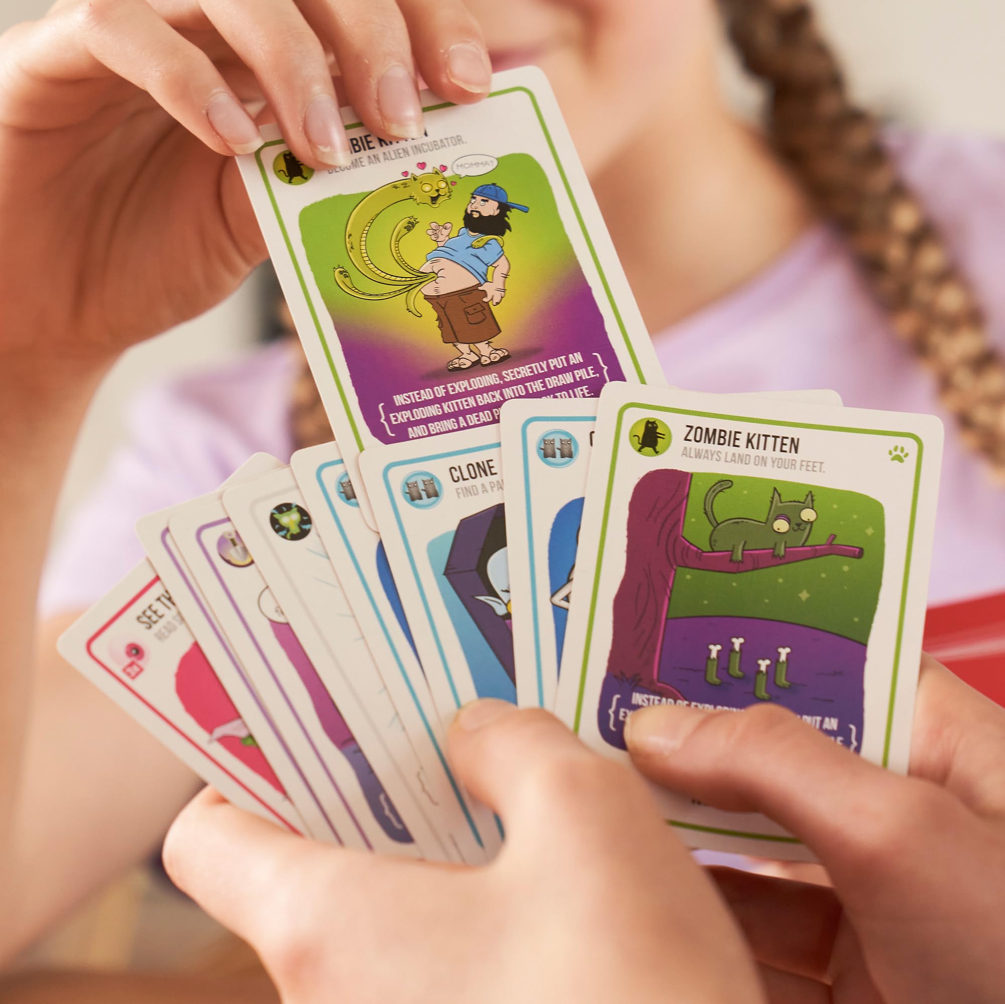 Foto 5 pulgar | Juego De Cartas Exploding Kittens Zombie Kittens 2-5 Jugadores 7+ - Venta Internacional.