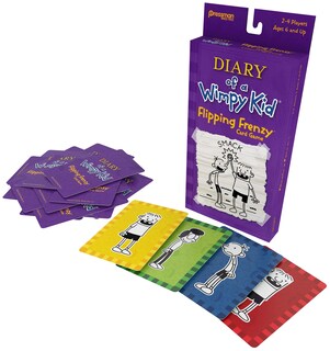 Foto 2 | Juego De Cartas Pressman Diary Of A Wimpy Kid Flipping Frenzy - Venta Internacional.