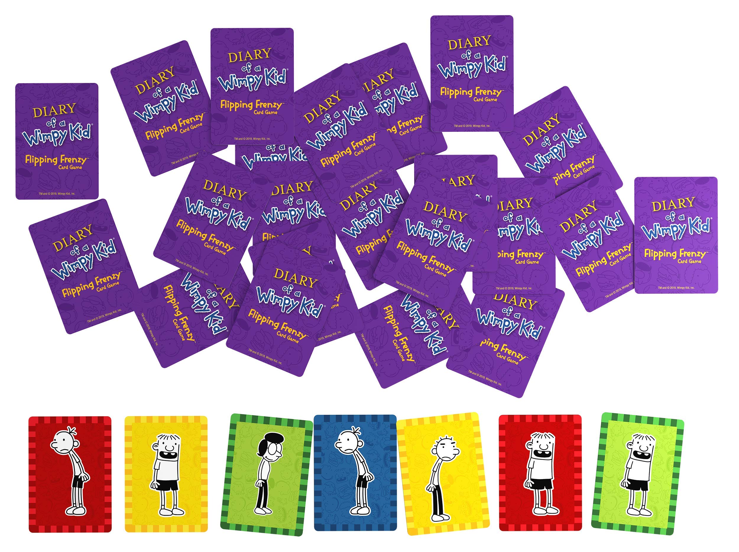 Foto 4 pulgar | Juego De Cartas Pressman Diary Of A Wimpy Kid Flipping Frenzy - Venta Internacional.