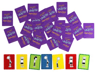 Foto 3 | Juego De Cartas Pressman Diary Of A Wimpy Kid Flipping Frenzy - Venta Internacional.