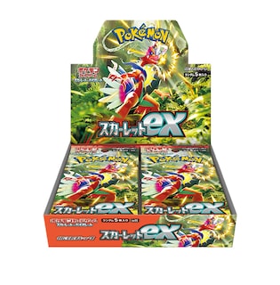 Foto 1 | Juego De Cartas Pokémon Scarlet & Violet, Paquete De Expansión Scarlet Ex Box (japonés) - Venta Internacional.