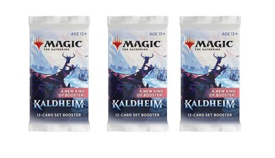 Foto 1 | Lote Mtg Set Booster Pack Kaldheim X3 - Venta Internacional.