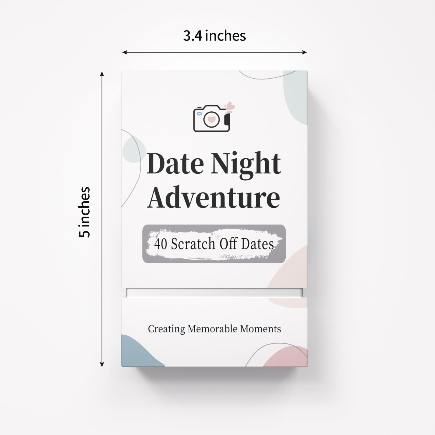 Foto 3 pulgar | Juegos De Cartas Para Parejas, Cita Nocturna, 40 Ideas Para Citas, +40 Años - Venta Internacional.