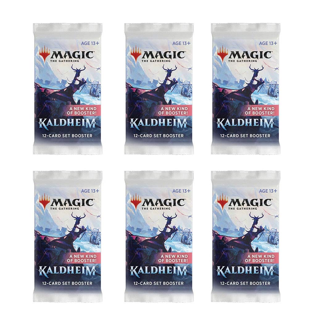 Foto 2 pulgar | Lote Mtg Set Booster Pack Kaldheim, 6 Paquetes - Venta Internacional.
