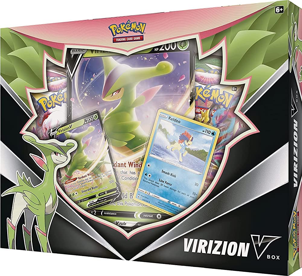 Foto 1 | Juego De Cartas Coleccionables Pokemon Virizion V Box - Venta Internacional.