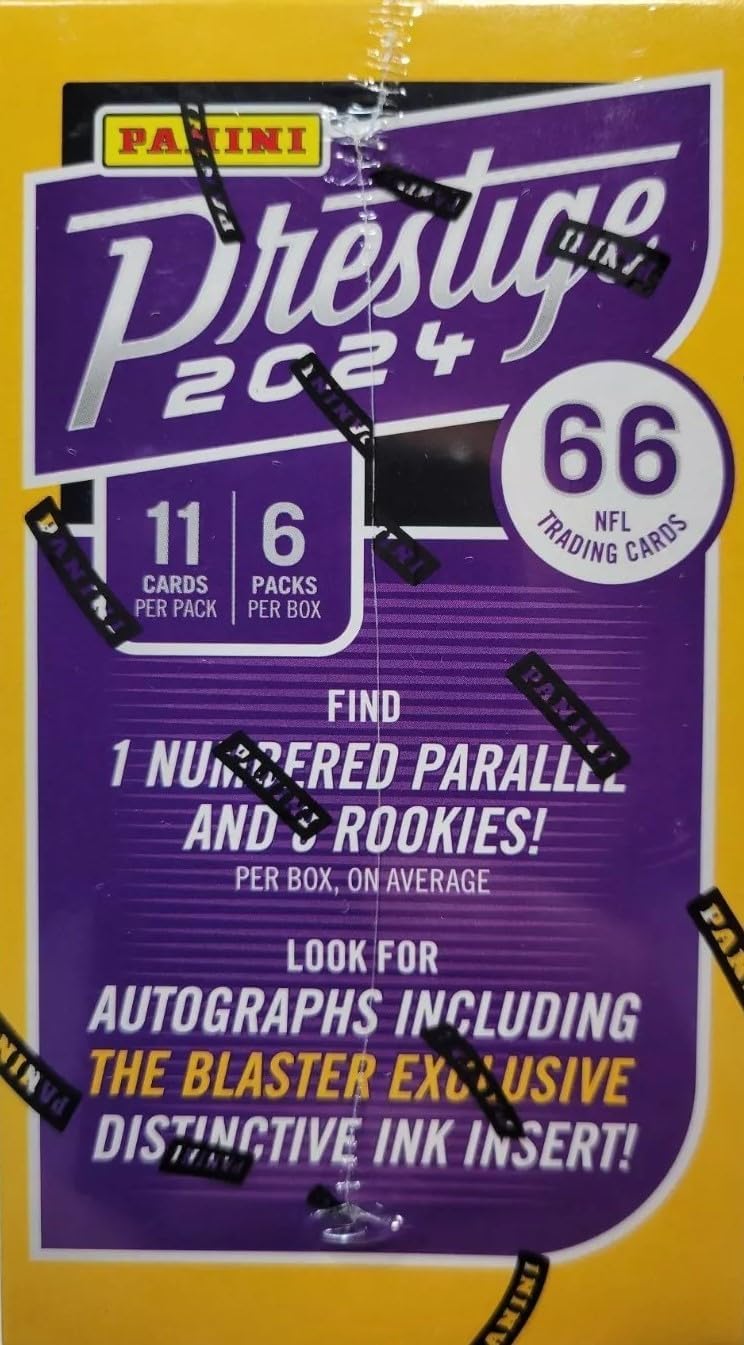 Foto 3 pulgar | Trading Cards Blaster Box 2024 Prestige Football, Paquete De 6 - Venta Internacional.
