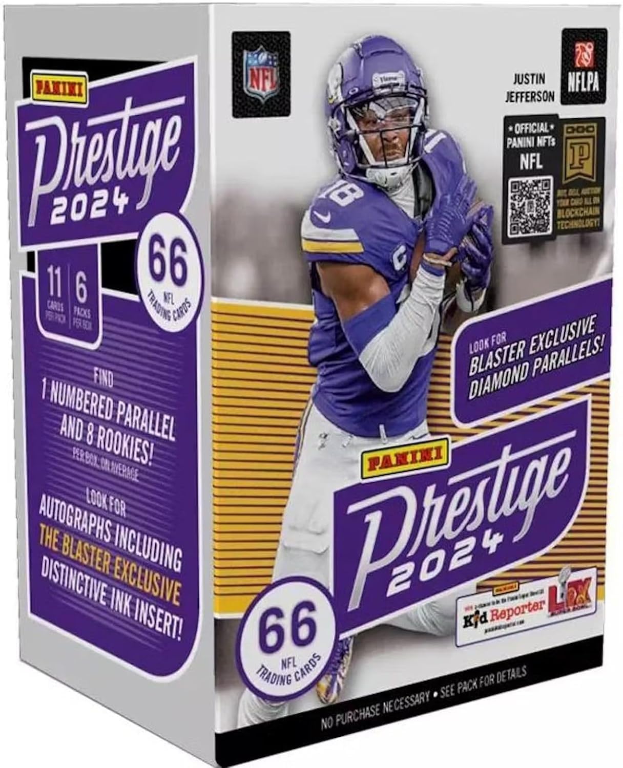 Foto 6 pulgar | Trading Cards Blaster Box 2024 Prestige Football, Paquete De 6 - Venta Internacional.