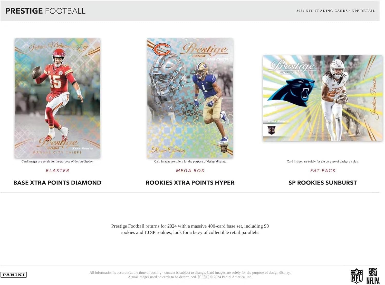 Foto 7 pulgar | Trading Cards Blaster Box 2024 Prestige Football, Paquete De 6 - Venta Internacional.