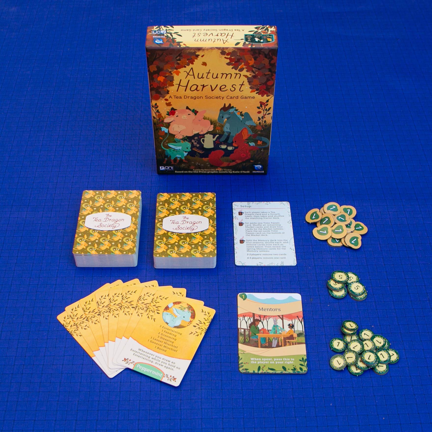 Foto 5 pulgar | Juego De Cartas Renegade Game Studios Autumn Harvest Tea Dragon - Venta Internacional.