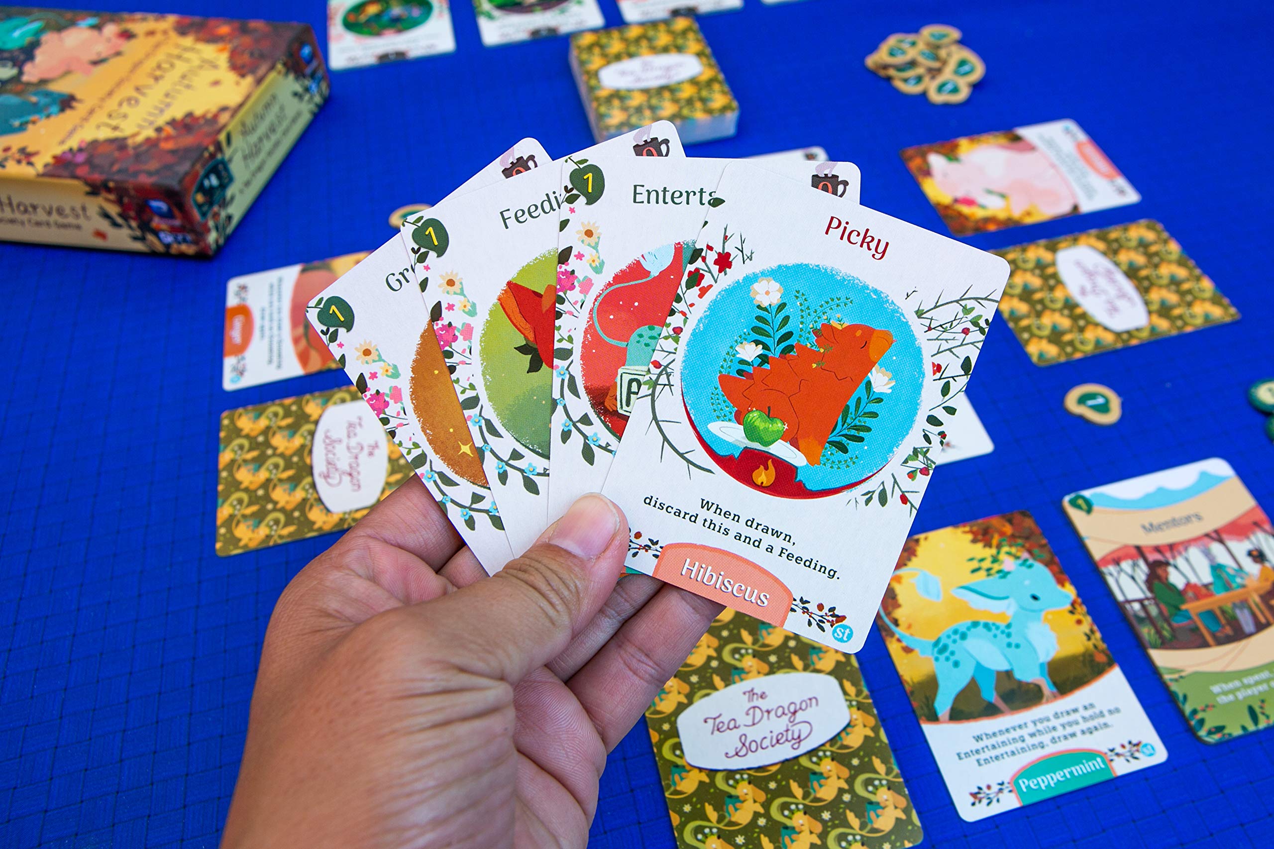 Foto 6 pulgar | Juego De Cartas Renegade Game Studios Autumn Harvest Tea Dragon - Venta Internacional.