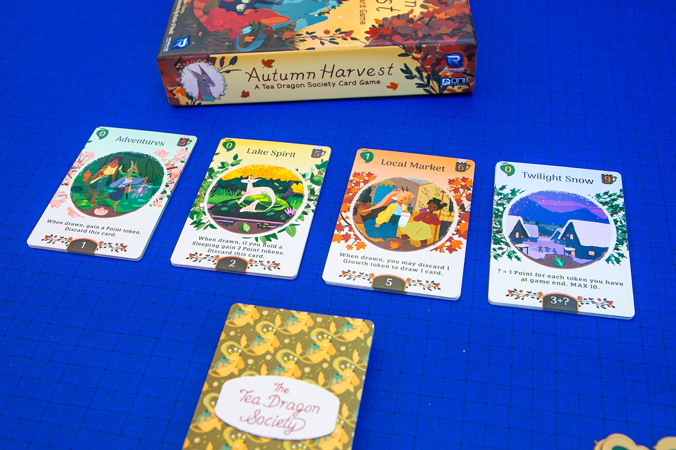 Foto 8 pulgar | Juego De Cartas Renegade Game Studios Autumn Harvest Tea Dragon - Venta Internacional.
