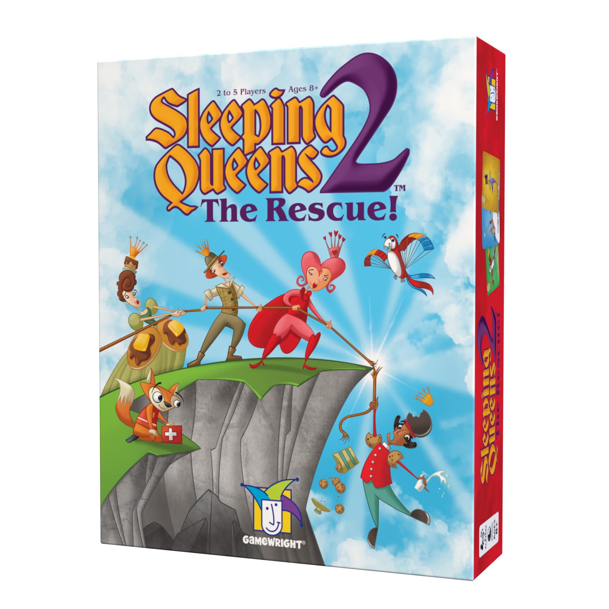 Foto 4 pulgar | Juego De Mesa Gamewright Sleeping Queens 2 - The Rescue! - Venta Internacional.