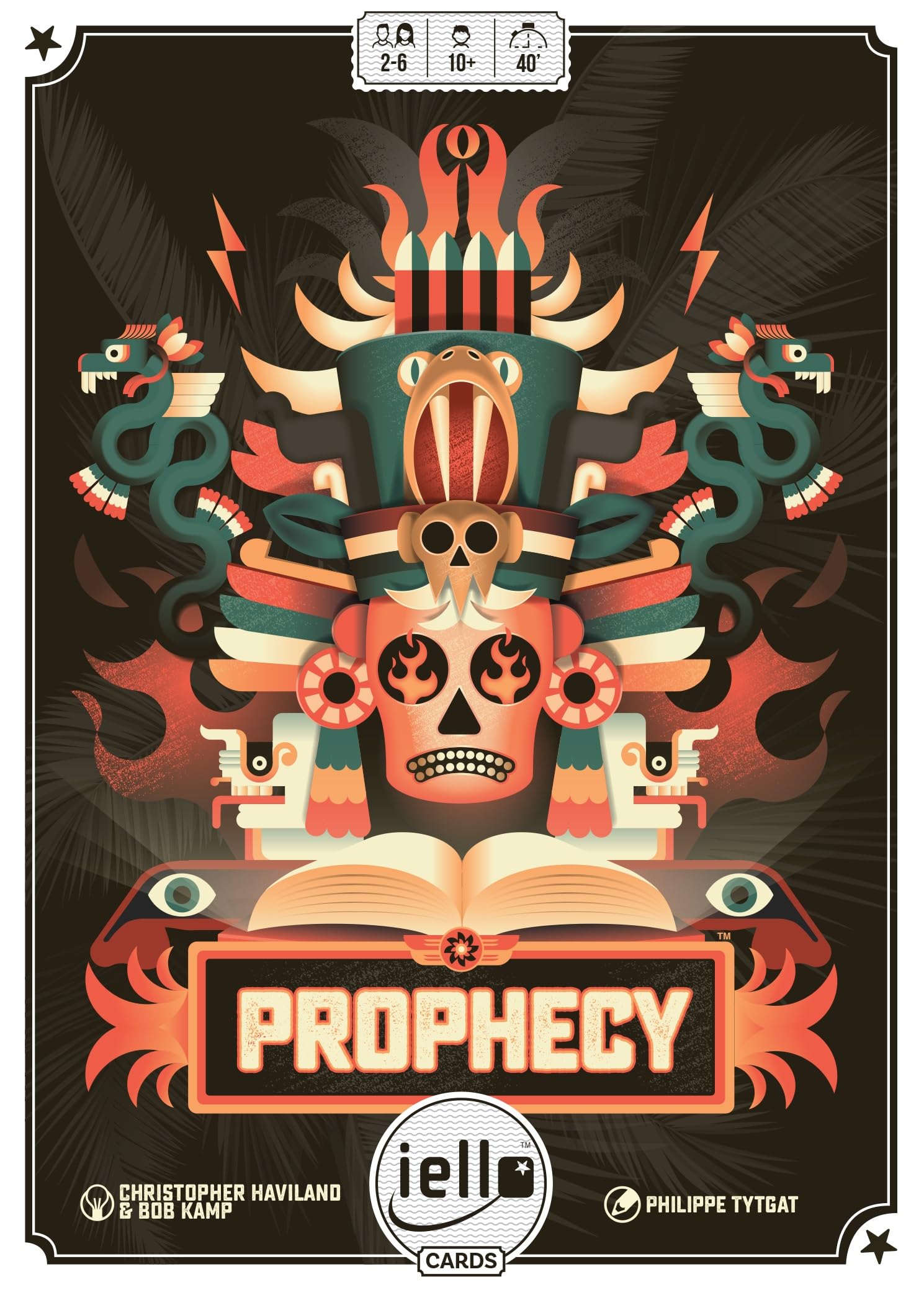 Foto 2 pulgar | Juego De Cartas Iello Prophecy Strategic Trick Taking Mayan Theme - Venta Internacional.