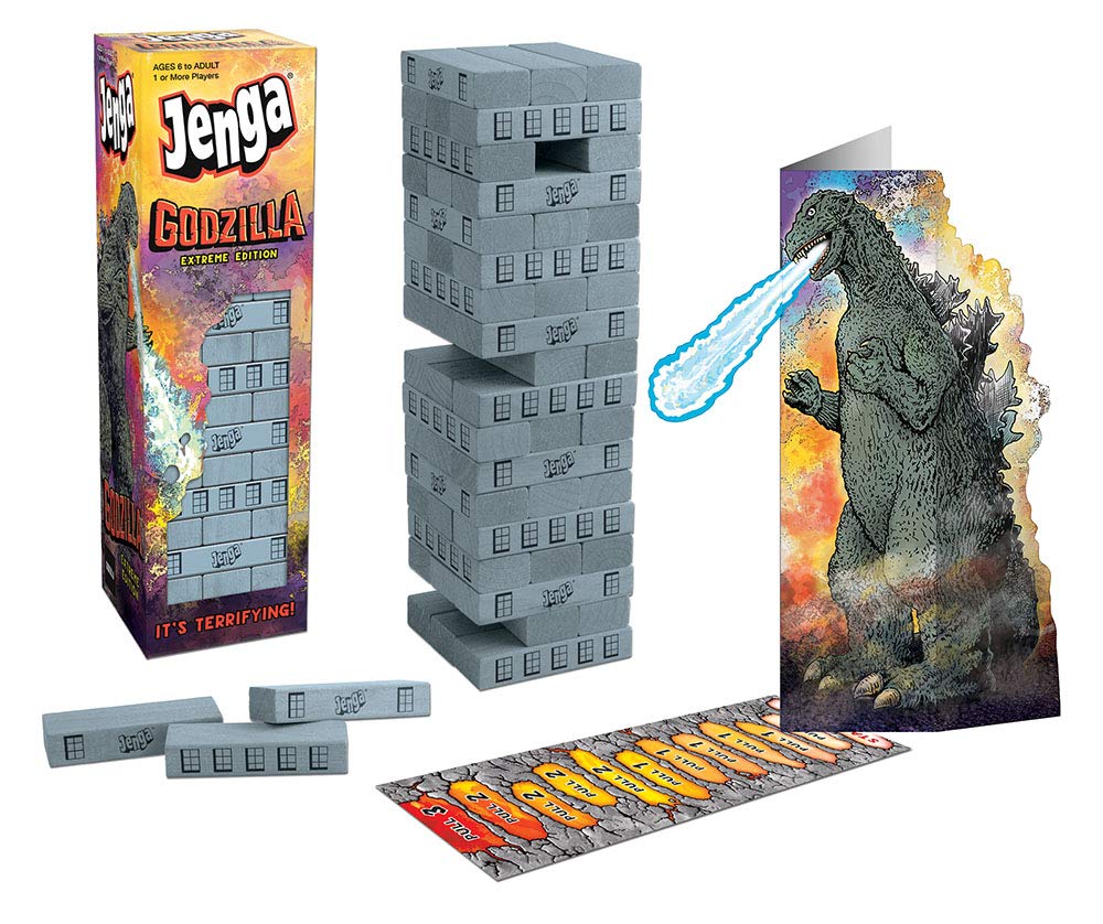 Foto 3 pulgar | Jenga Game Usaopoly Godzilla Extreme Edition, Coleccionable - Venta Internacional.