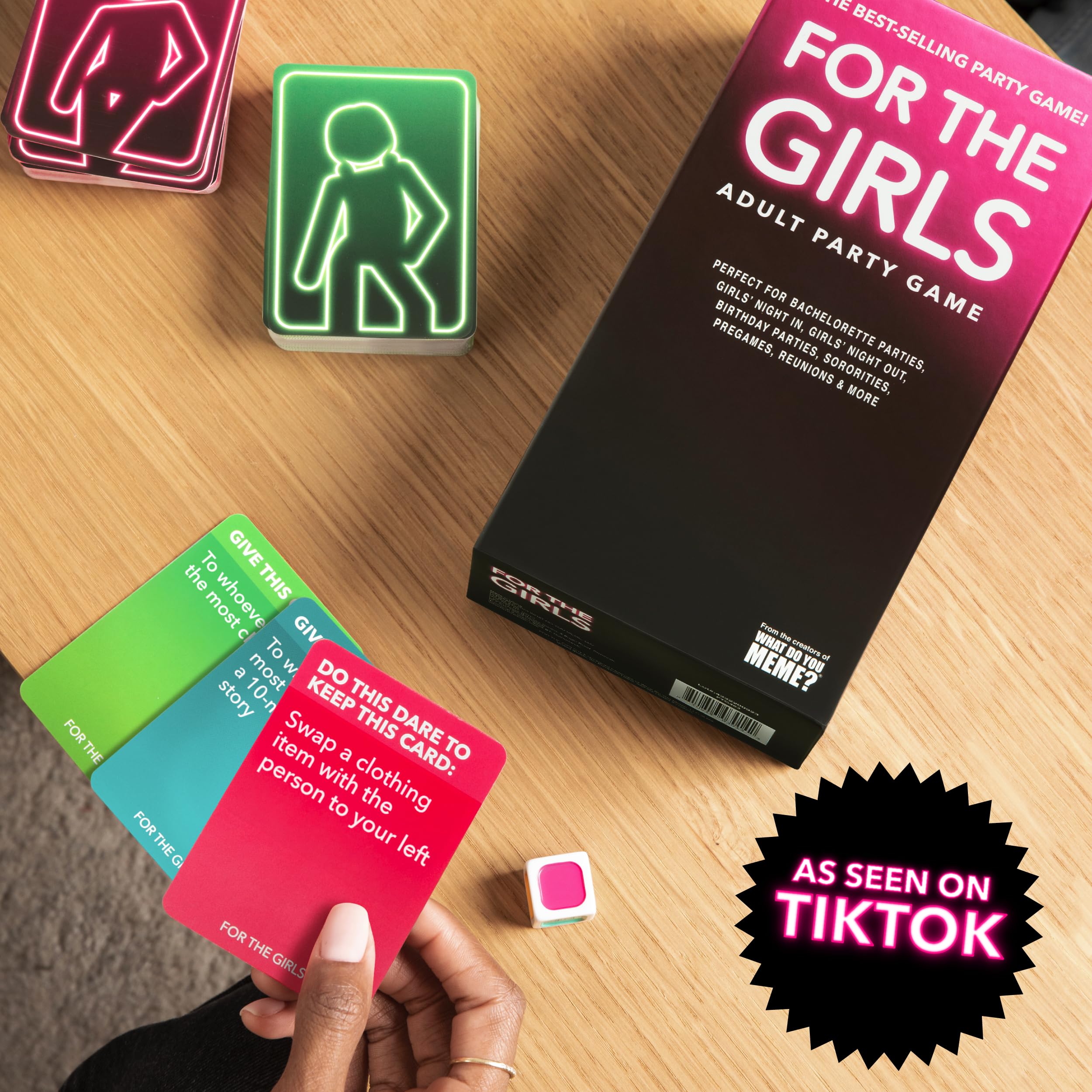 Foto 4 pulgar | Juego De Cartas Relacionado Para Niñas Con 400 Cartas Y Dado - Venta Internacional.