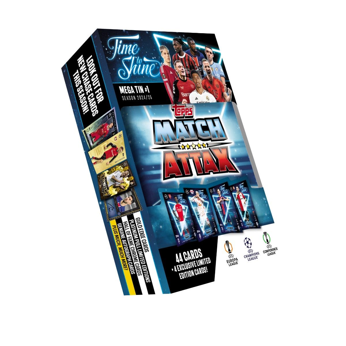 Foto 2 pulgar | Cartas Coleccionable Topps Match Attax 24/25 1 Lata Aleatoria con 44 Cartas - Venta Internacional