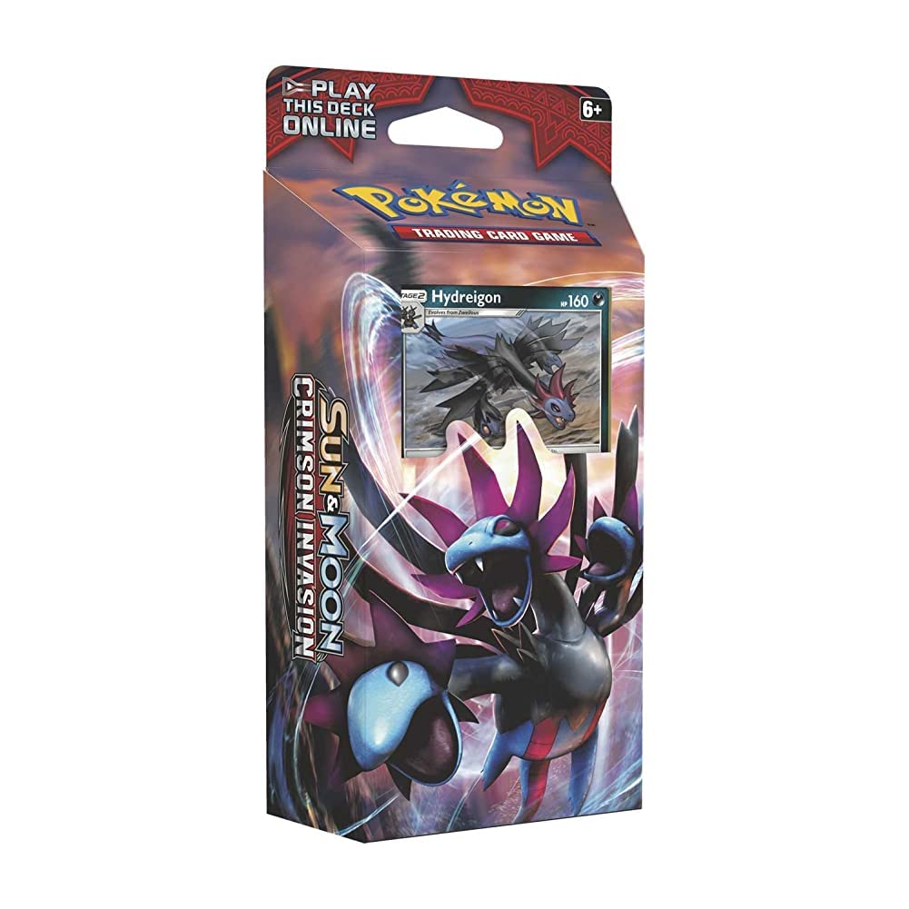 Foto 2 pulgar | Baraja Temática De Pokémon Pokémon Sun & Moon Crimson Invasion - Venta Internacional.