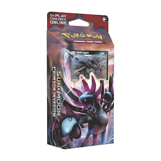 Foto 2 | Baraja Temática De Pokémon Pokémon Sun & Moon Crimson Invasion - Venta Internacional.