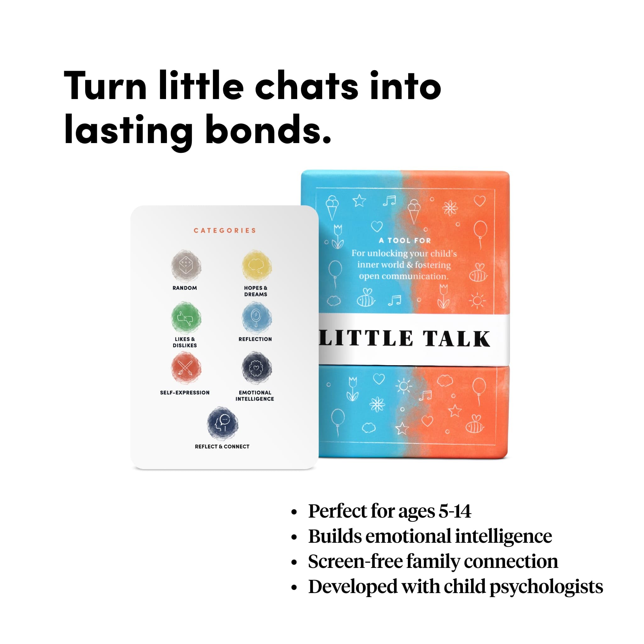 Foto 6 pulgar | Tarjetas De Conversación Bestself Little Talk Deck Kids 150 Prompts - Venta Internacional.