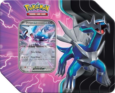 Foto 1 | Juego De Cartas Coleccionables Pokémon Azure Legends En Lata Con 5 Paquetes - Venta Internacional.
