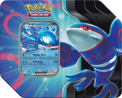 Foto 2 | Juego De Cartas Coleccionables Pokémon Azure Legends En Lata Con 5 Paquetes - Venta Internacional.