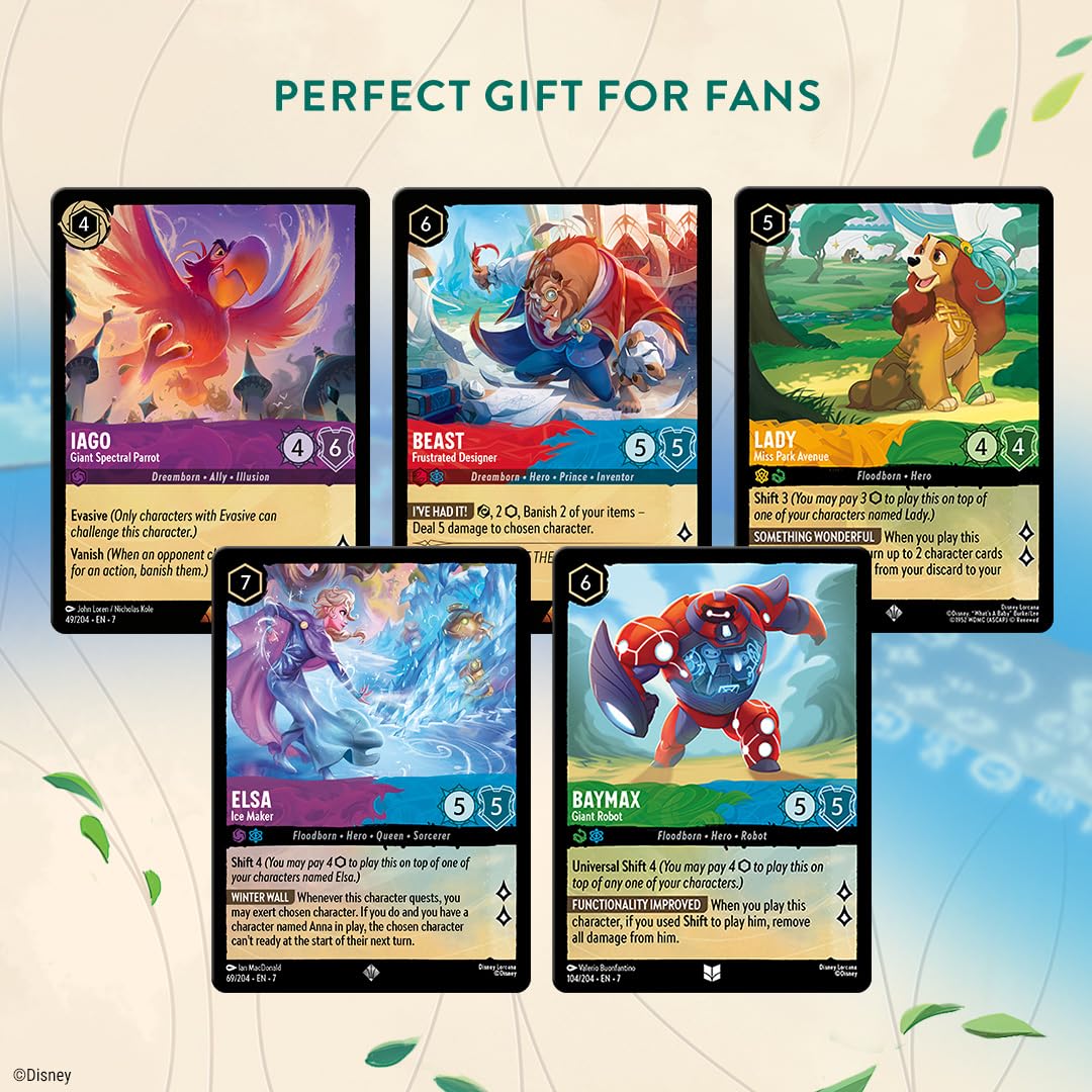 Foto 4 pulgar | Almacenamiento De Tarjetas Ravensburger Disney Lorcana Tcg Archazia's Island - Venta Internacional.