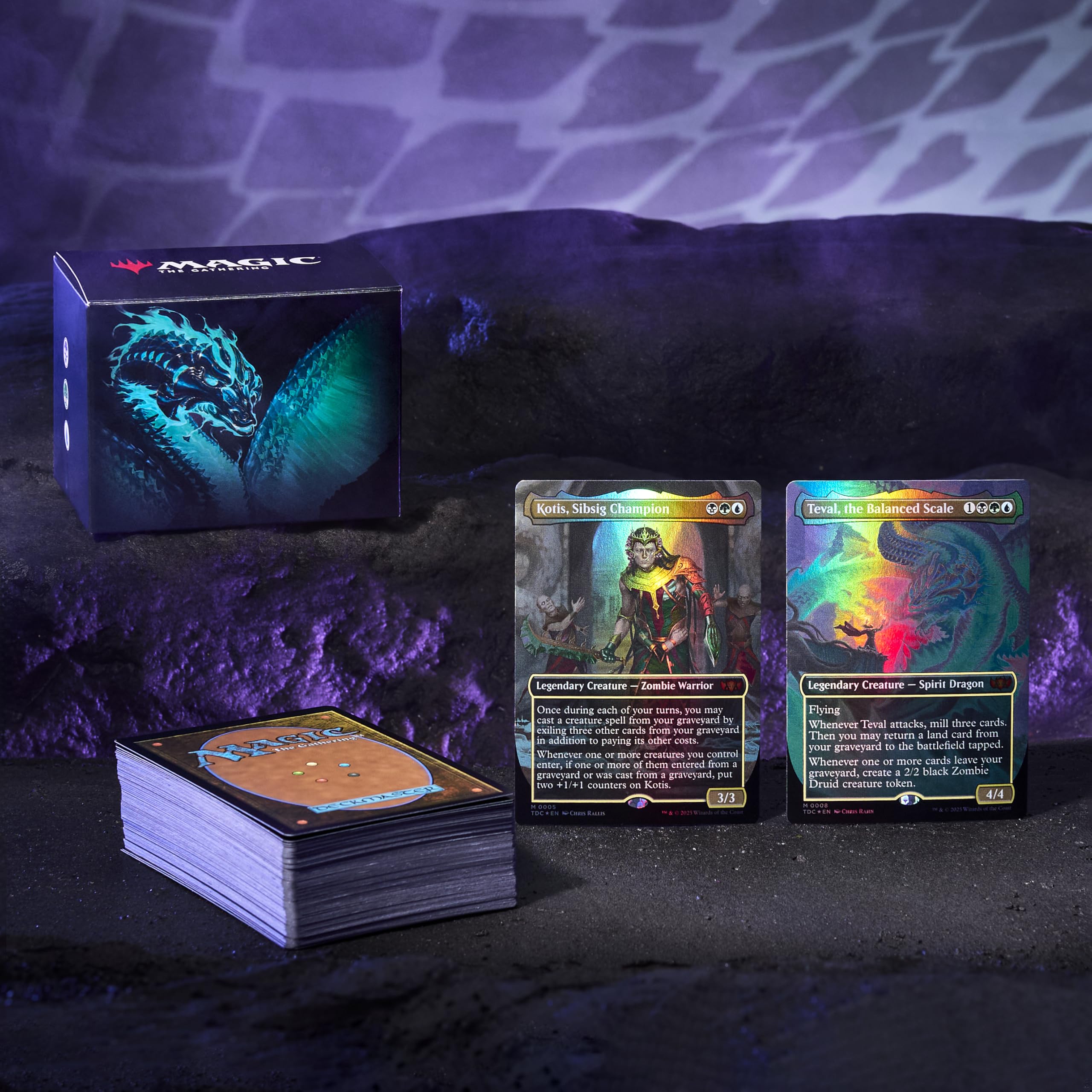 Foto 4 pulgar | Commander Deck Magic The Gathering Dragonstorm Sultai - Venta Internacional.