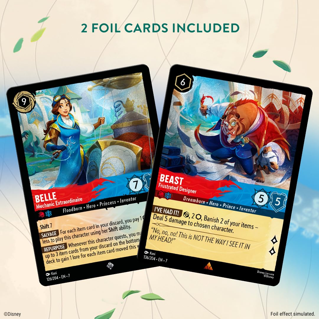 Foto 4 pulgar | Juego De Cartas Coleccionables Ravensburger Disney Lorcana Archazia - Venta Internacional.
