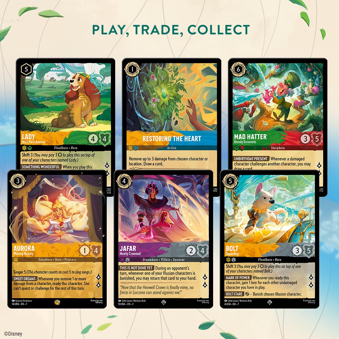 Foto 5 pulgar | Juego De Cartas Coleccionables Ravensburger Disney Lorcana Archazia's - Venta Internacional.