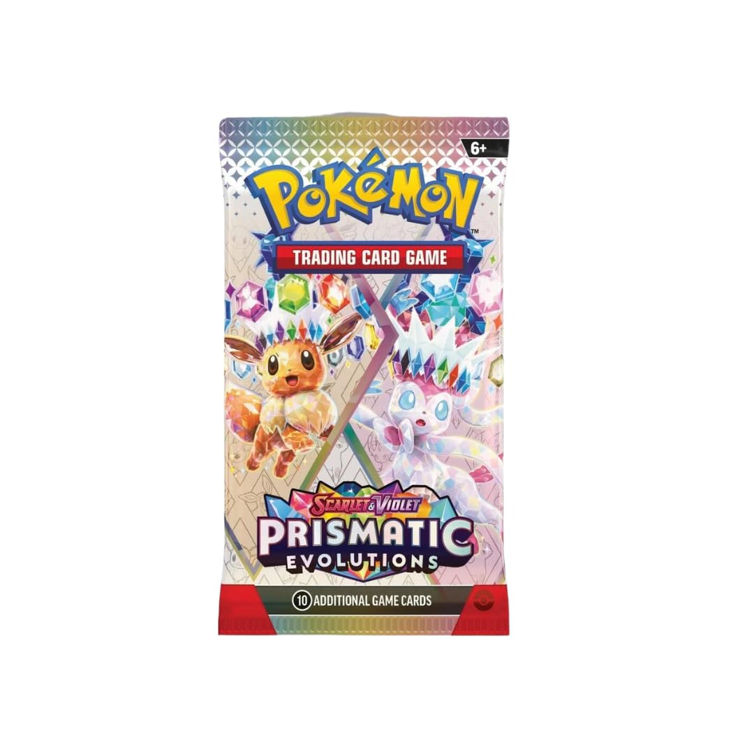 Foto 2 pulgar | Pokémon Tcg Booster Pack, 10 Cartas Con Forma De Prismático Escarlata Y Violeta - Venta Internacional.