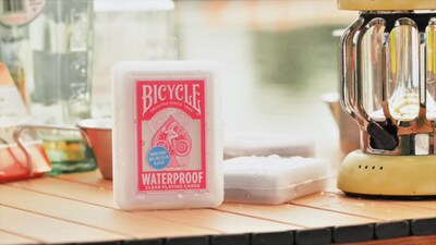 Foto 7 | Juego De Cartas Para Bicicleta, Impermeable, Rojo, Plástico Transparente, 30% Reciclable - Venta Internacional.