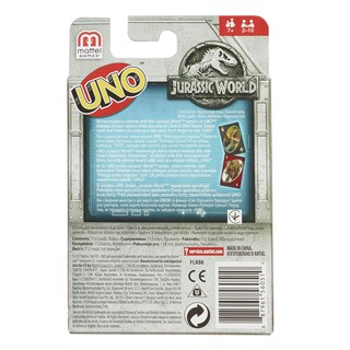 Foto 5 | Juego De Cartas Mattel Jurassic World Uno Con Owen's Raptor Squad - Venta Internacional.