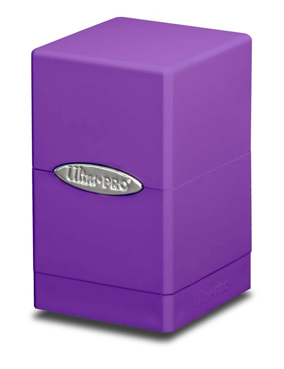 Foto 2 pulgar | Torre Deck Box Ultra Pro Purple Satin Para Más De 100 Cartas - Venta Internacional.