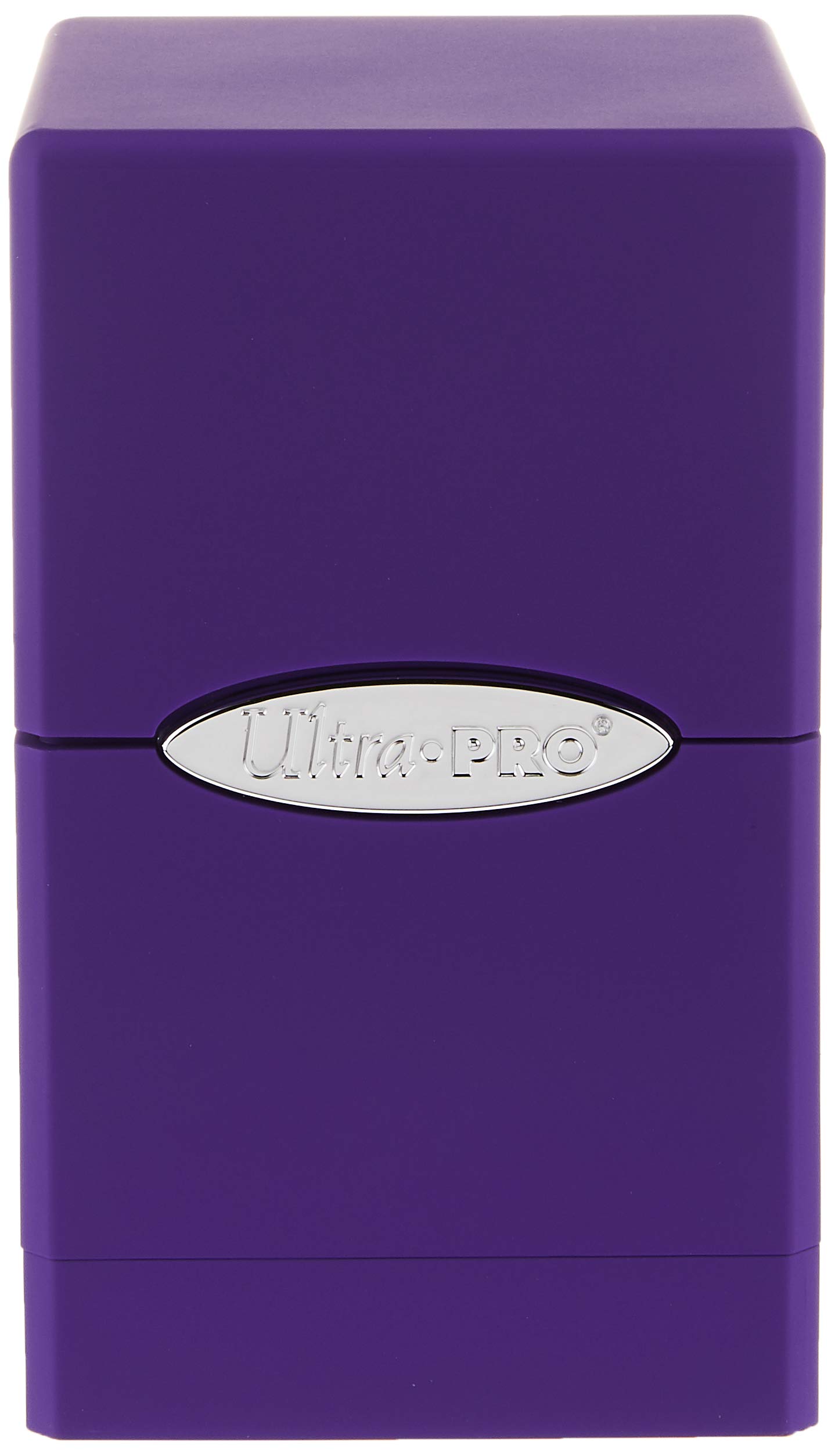 Foto 3 pulgar | Torre Deck Box Ultra Pro Purple Satin Para Más De 100 Cartas - Venta Internacional.