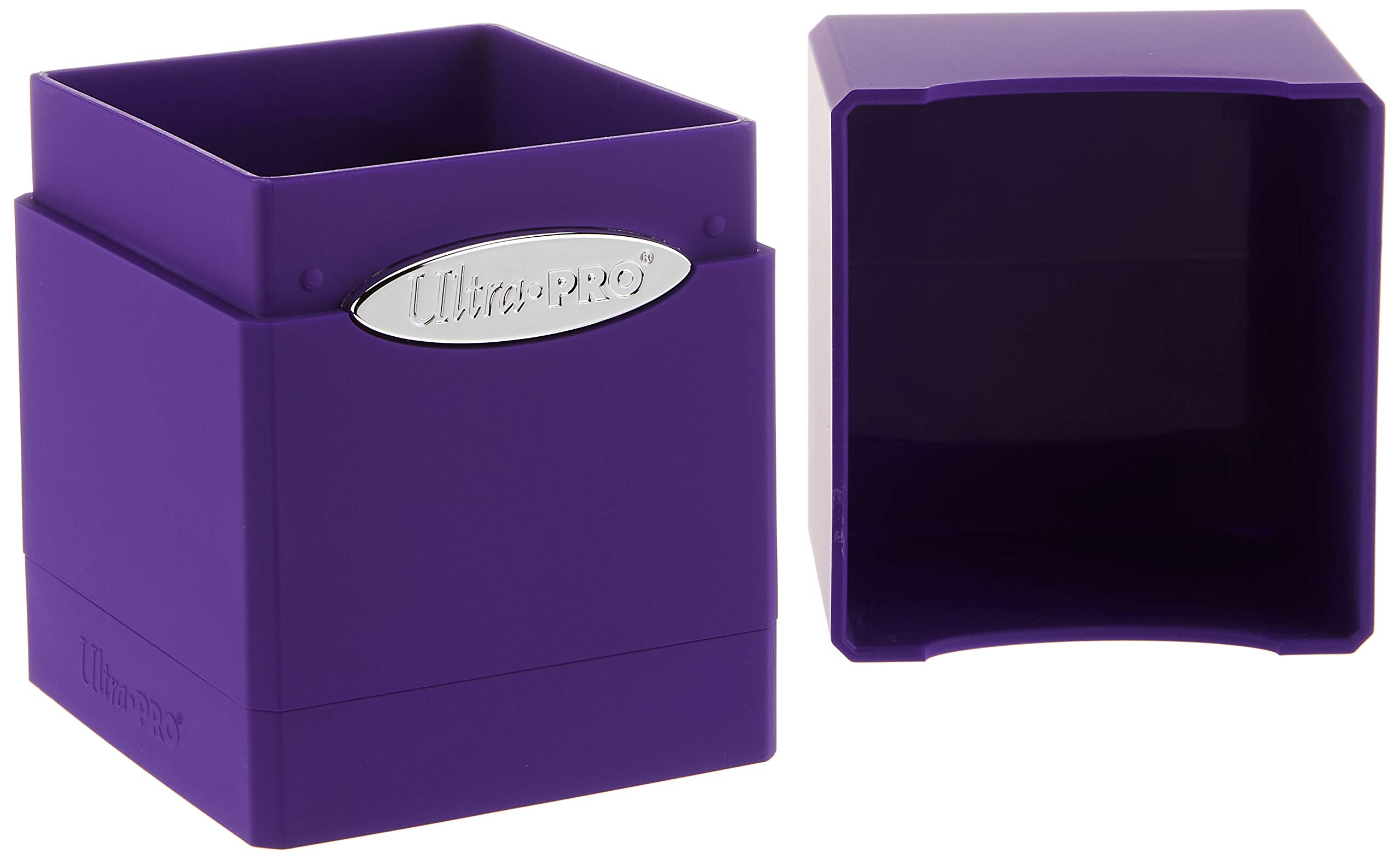 Foto 4 pulgar | Torre Deck Box Ultra Pro Purple Satin Para Más De 100 Cartas - Venta Internacional.