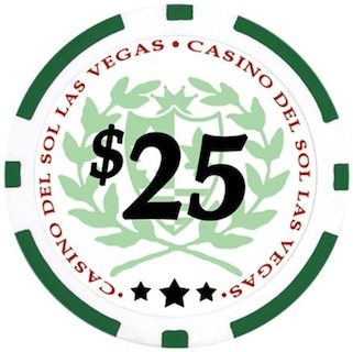 Foto 4 | Set De Póker Da Vinci Casino Del Sol 500 Fichas De 11,5 G Con Accesorios - Venta Internacional.