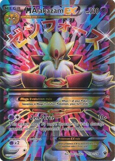 Foto 1 | Tarjeta Coleccionable Pokémon Mega-alakazam-ex Xy Fates Collide - Venta Internacional.