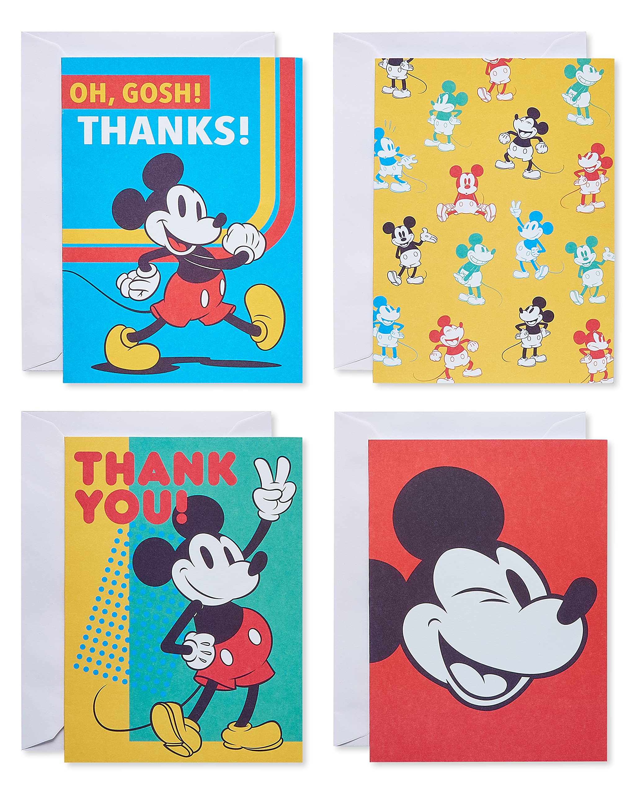 Paquete De Tarjetas American Greetings Mickey Mouse (48 Unidades) - Venta Internacional.