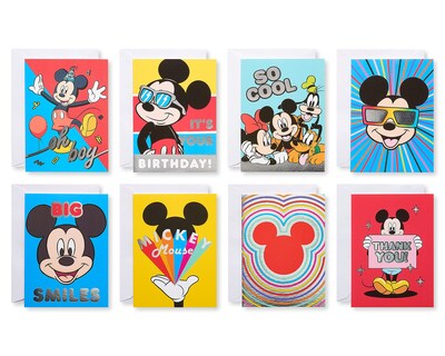 Foto 1 | Paquete De Tarjetas American Greetings Deluxe Disney Mickey Mouse - Venta Internacional.