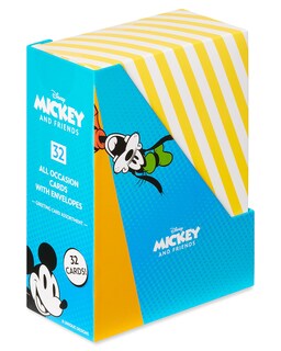 Foto 3 | Paquete De Tarjetas American Greetings Deluxe Disney Mickey Mouse - Venta Internacional.
