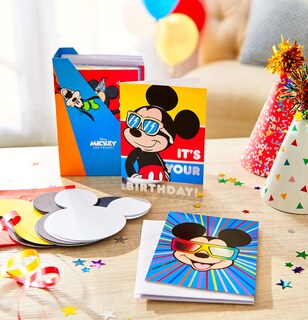 Foto 4 | Paquete De Tarjetas American Greetings Deluxe Disney Mickey Mouse - Venta Internacional.