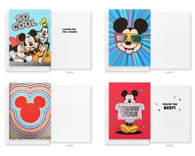 Foto 6 | Paquete De Tarjetas American Greetings Deluxe Disney Mickey Mouse - Venta Internacional.