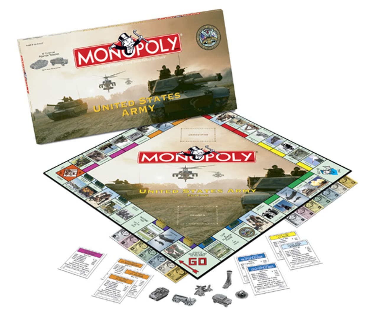 Juego De Mesa Monopoly United States Army Edition - Venta Internacional.