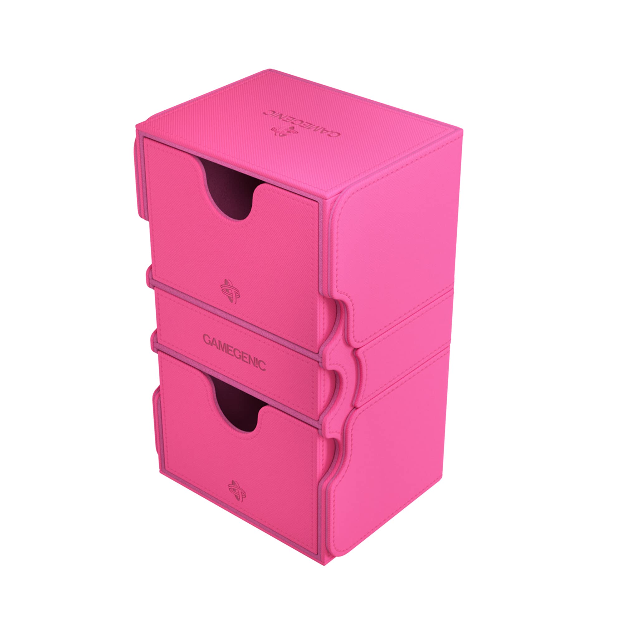 Foto 2 pulgar | Deck Box Gamegenic Stronghold 200+ Xl Para 200 Cartas, Color Rosa - Venta Internacional.