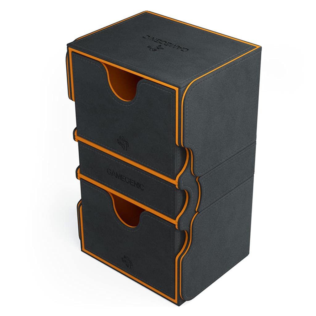 Foto 2 pulgar | Deck Box Gamegenic Stronghold 200+ Xl Convertible Negro/naranja - Venta Internacional.