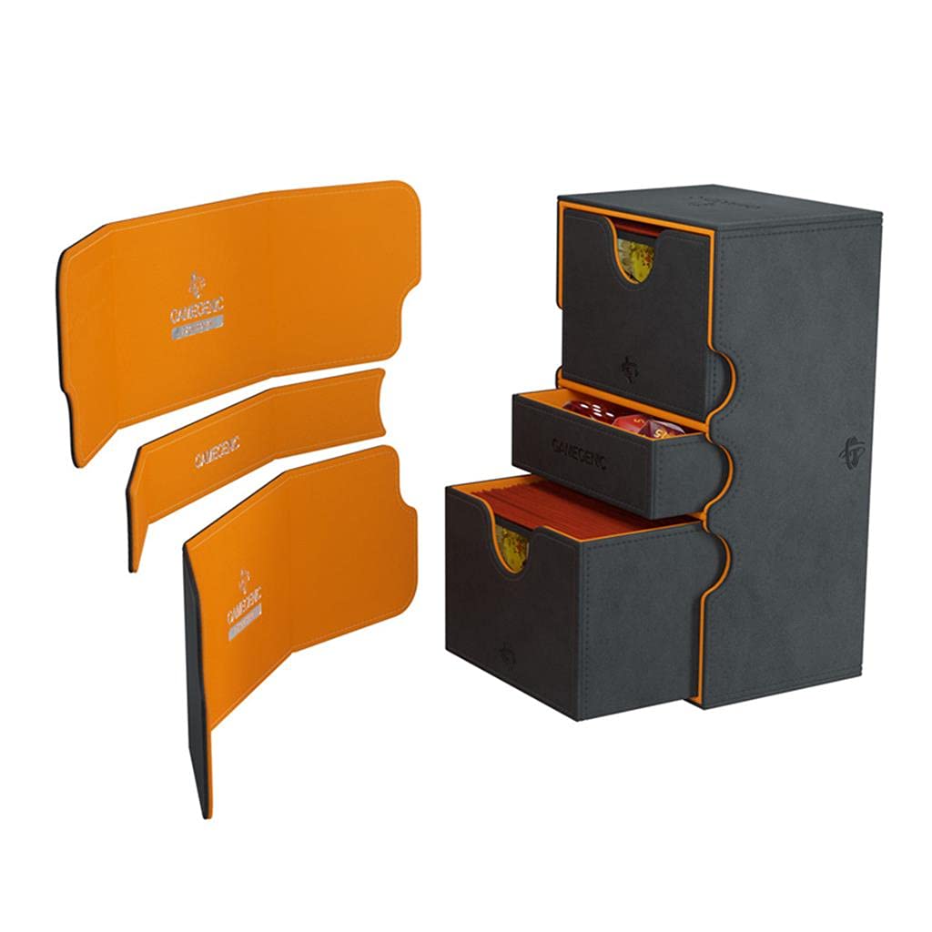 Foto 4 pulgar | Deck Box Gamegenic Stronghold 200+ Xl Convertible Negro/naranja - Venta Internacional.