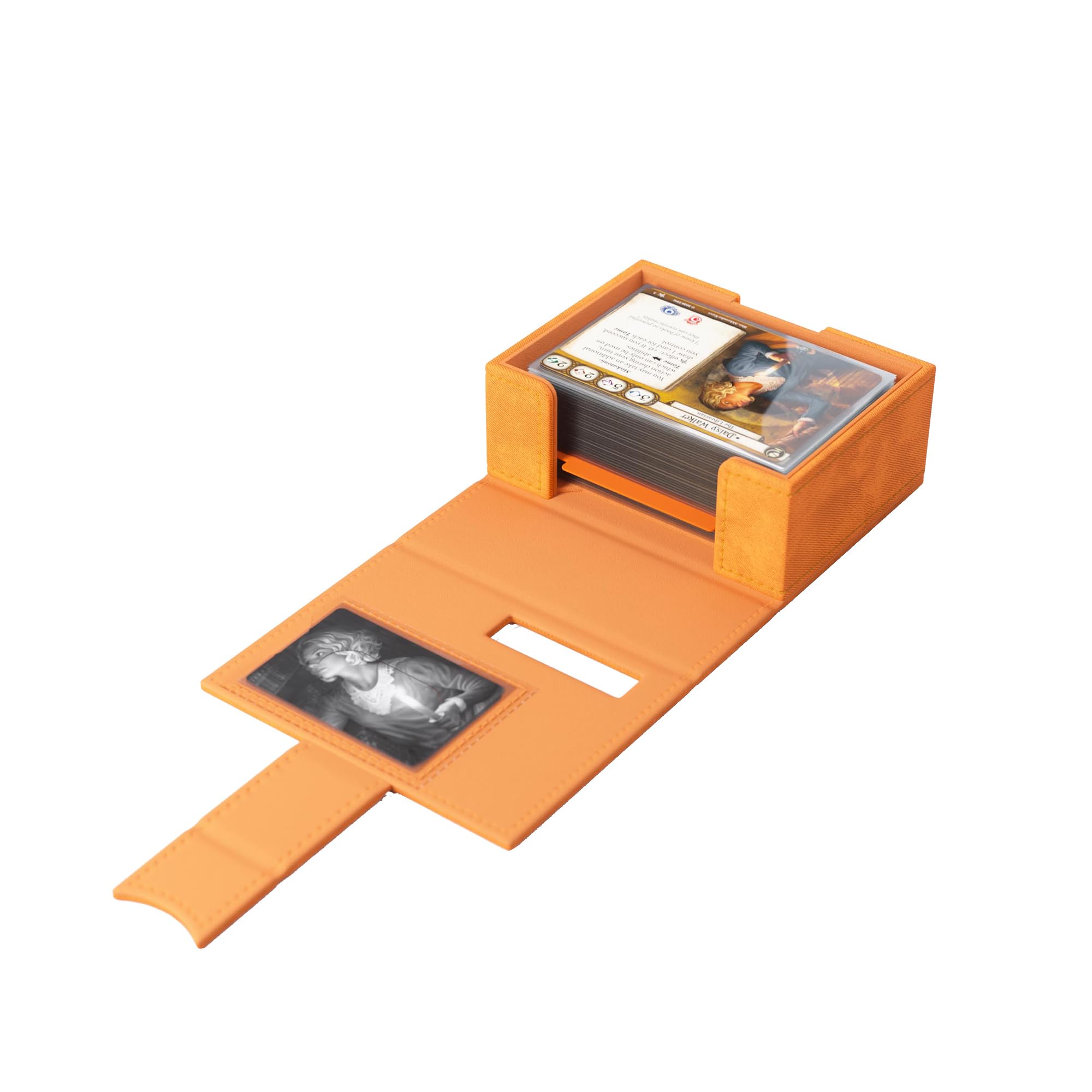 Foto 6 pulgar | Deck Box Gamegenic Arkham Horror Investigator Deck Tome Orange - Venta Internacional.