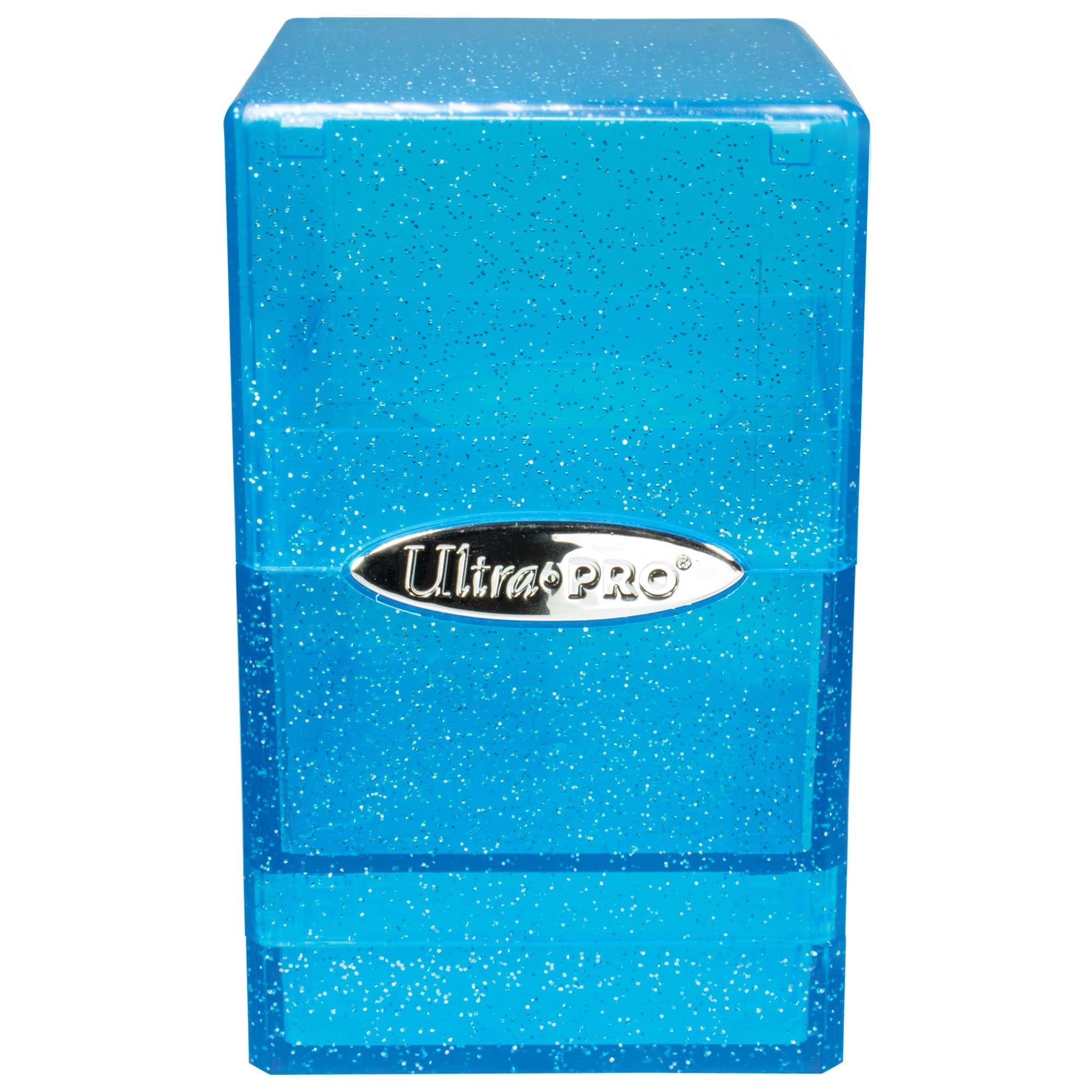 Foto 4 pulgar | Deck Box Ultra Pro Satin Tower 100+ - Cartulina Con Purpurina, Color Azul - Venta Internacional.