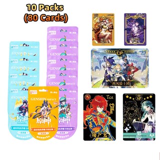 Foto 2 | Tarjeta Coleccionable Genshin Impact Tcg Cards 5r De Quinta Generación - Venta Internacional.